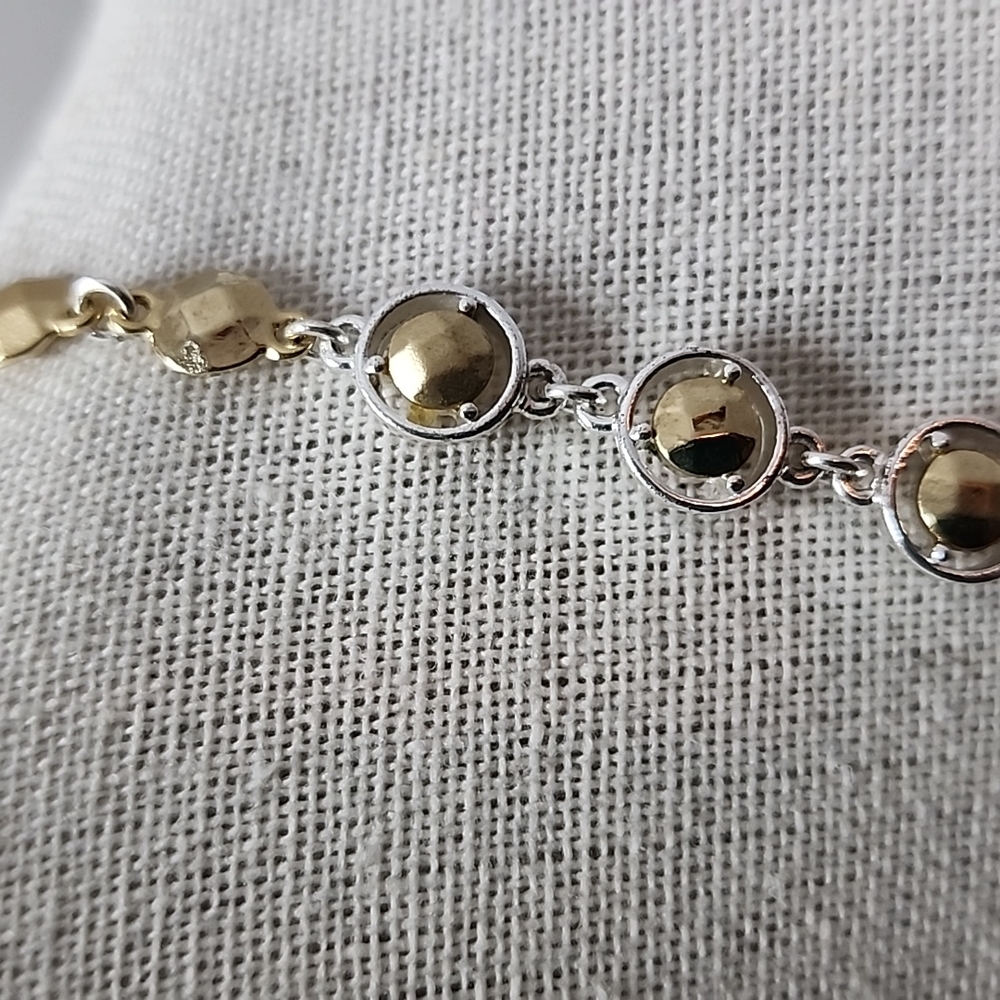 LC Gold Tone Necklace - Picture 7 of 8
